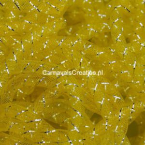 Tube geel-zilver streep smal