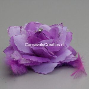 Roos Lila met glitter