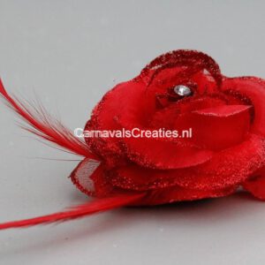 Roos Rood met glitter