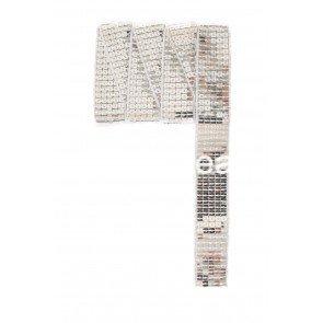 Pailettenband recht wit 3m