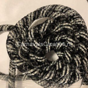 Tube zwart-wit strepen