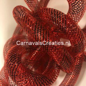 Tube Rose/Rood – zwarte strepen
